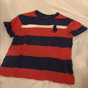 Polo  red white blue